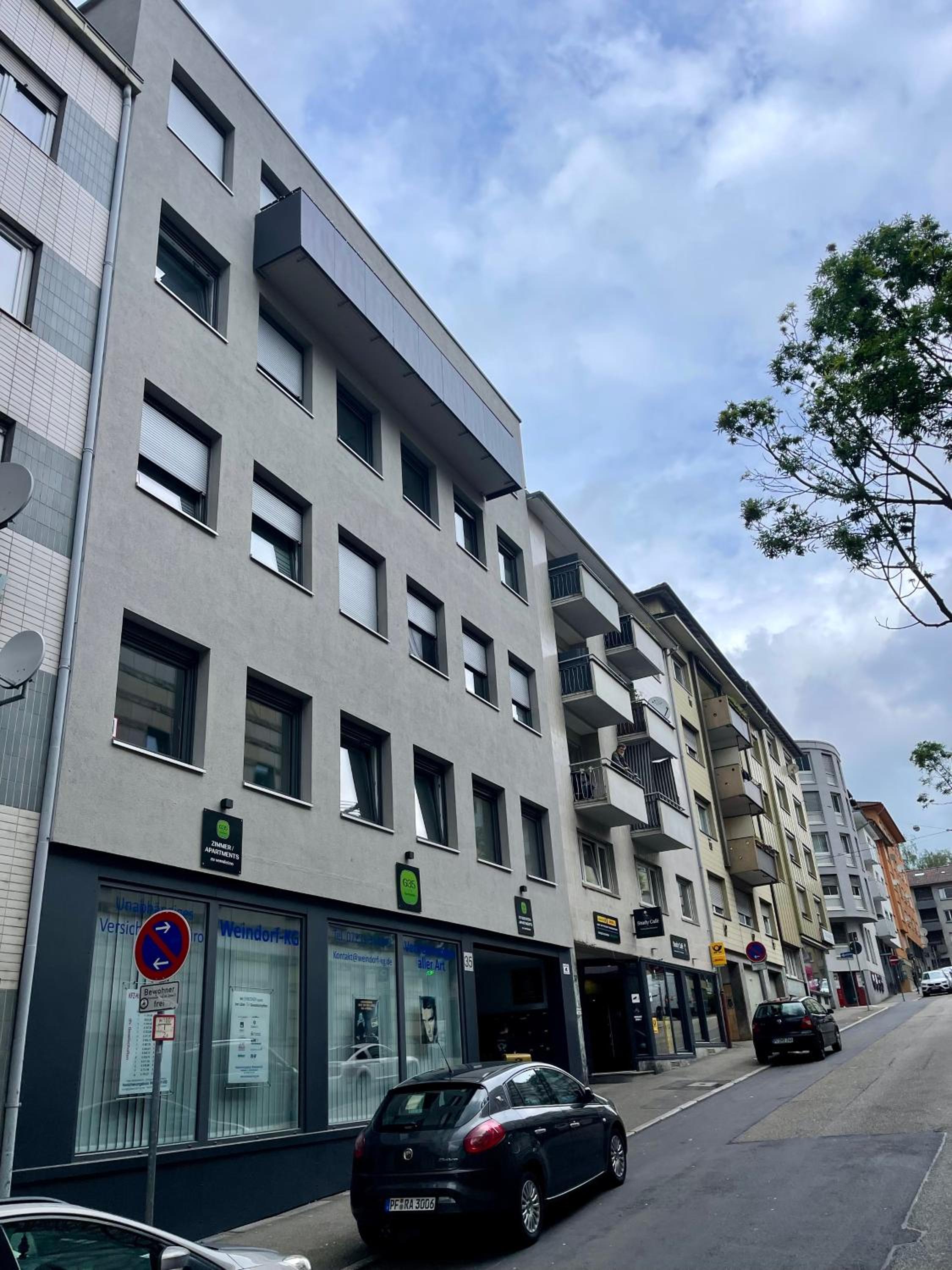Goldstadt Schlössle Suite 2-Zimmer Design Apartament Zentrum Pforzheim