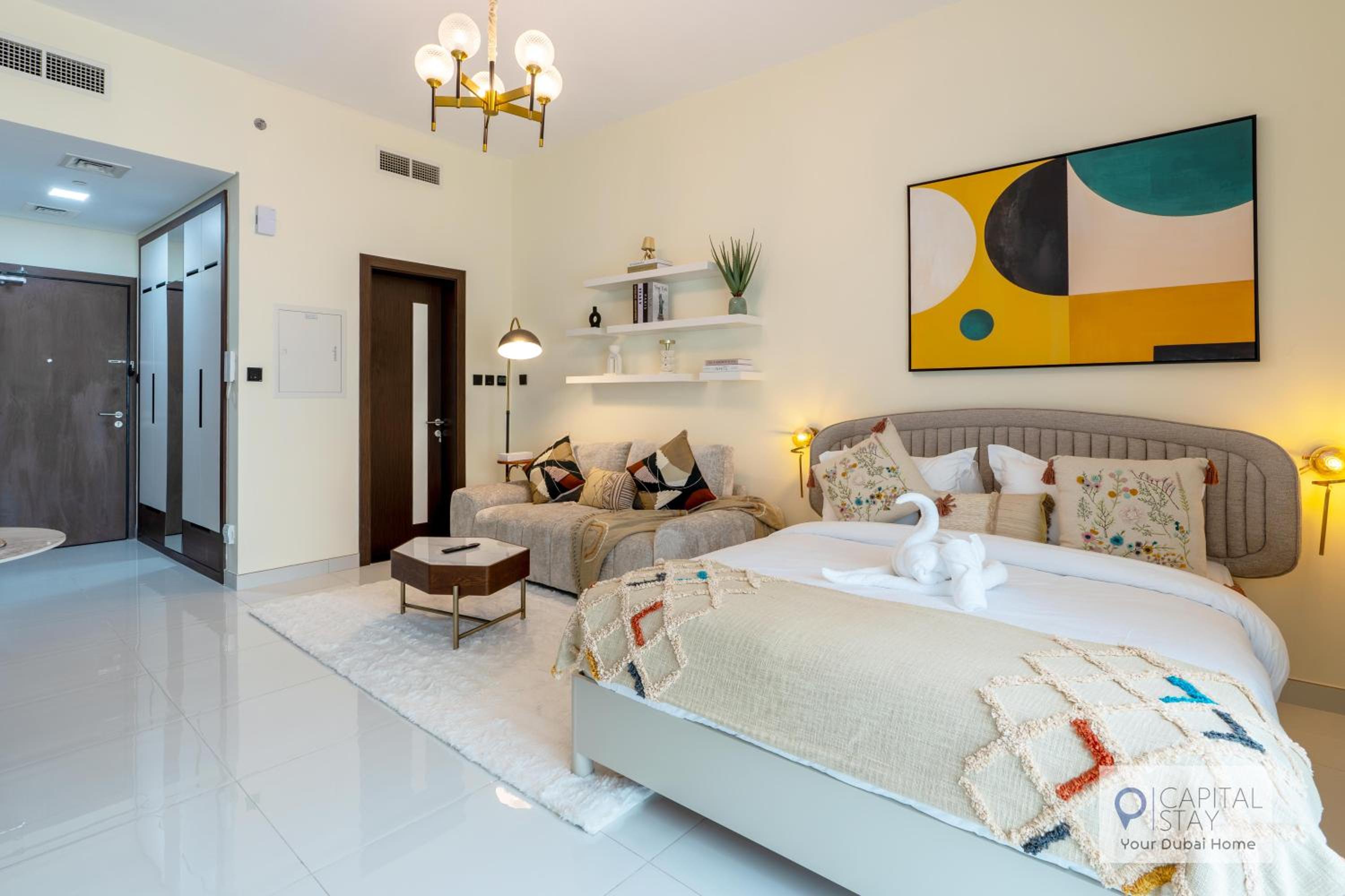 Capital Stay - Cozy Studio in Liwan Dubai