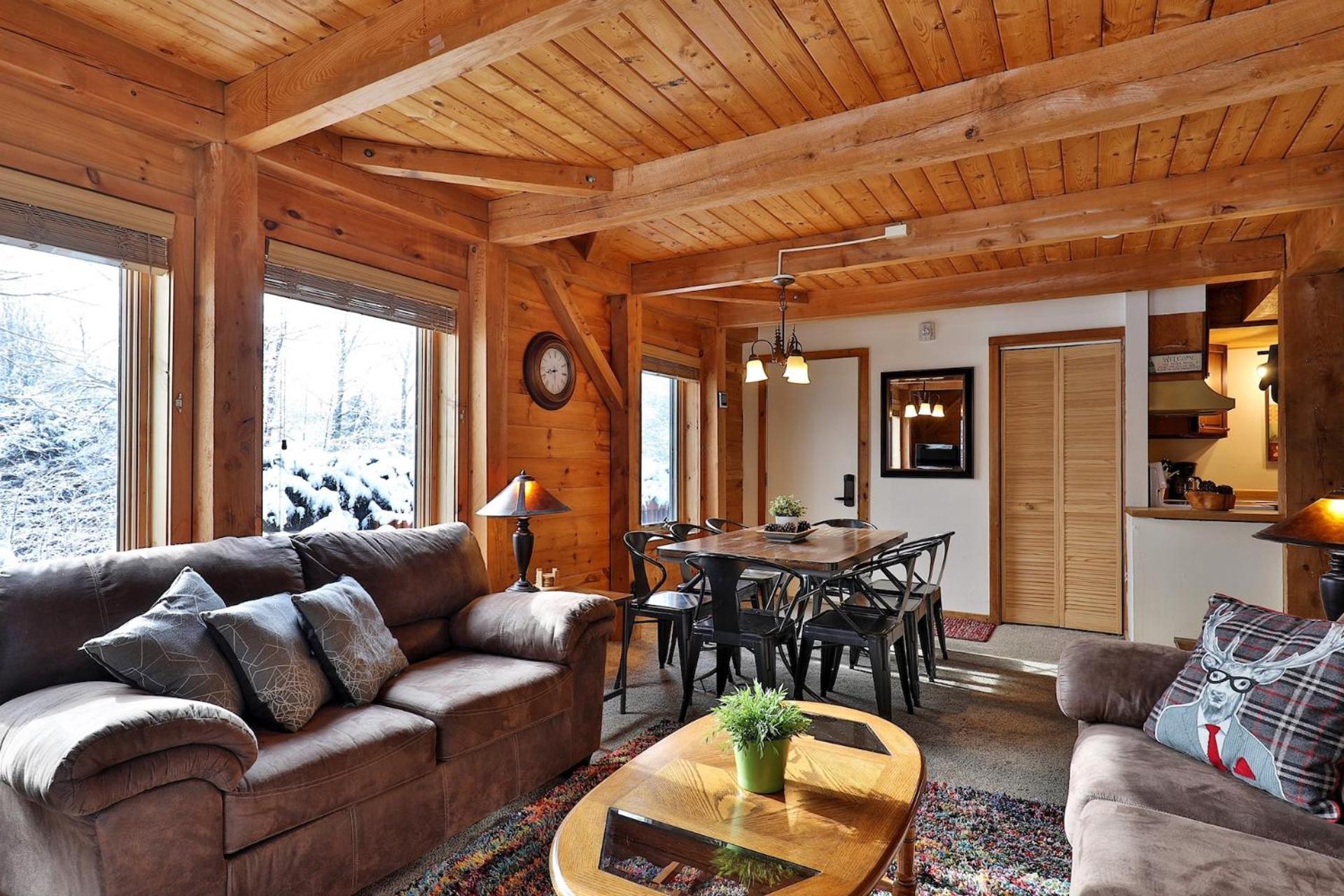 The Vermont Cabin - Large Home Sleeps 20 - Hot tub, views and location close to ski resort! view 5