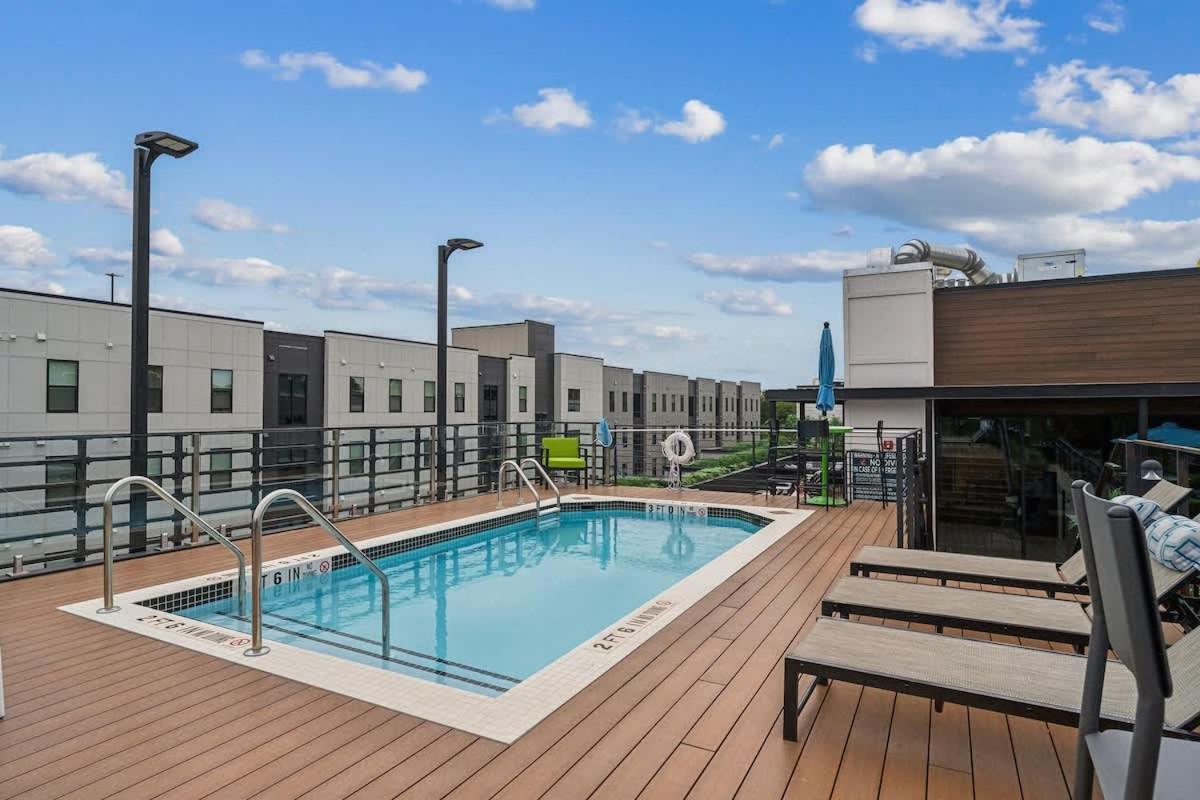 Unrivaled Apt Sleeps 4 w Gym Access Pool & Scenic Rooftop Walk to Sanford & UGA view 3