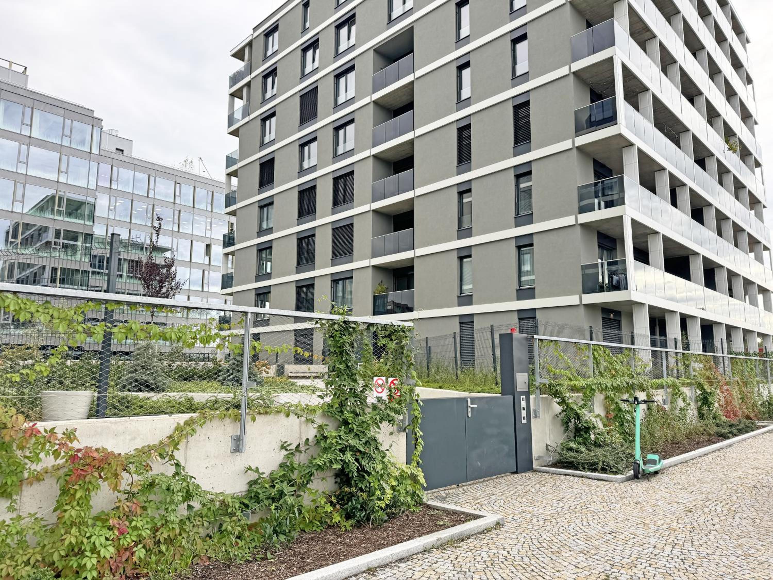 New studio, King bed, Free parking, Terrace