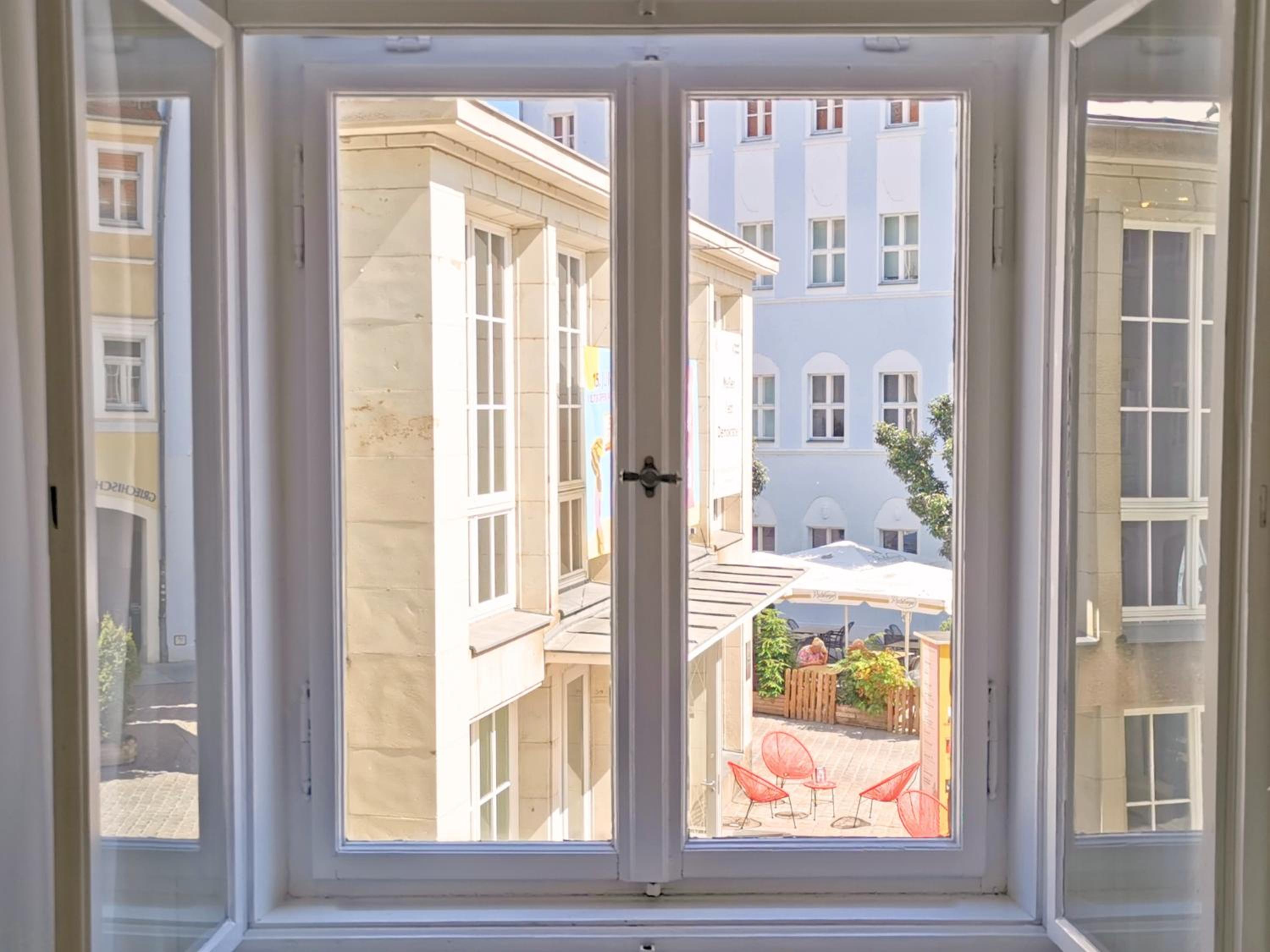 Fynbos Apartments in der historischen Altstadt, Loggia, Parkplatz