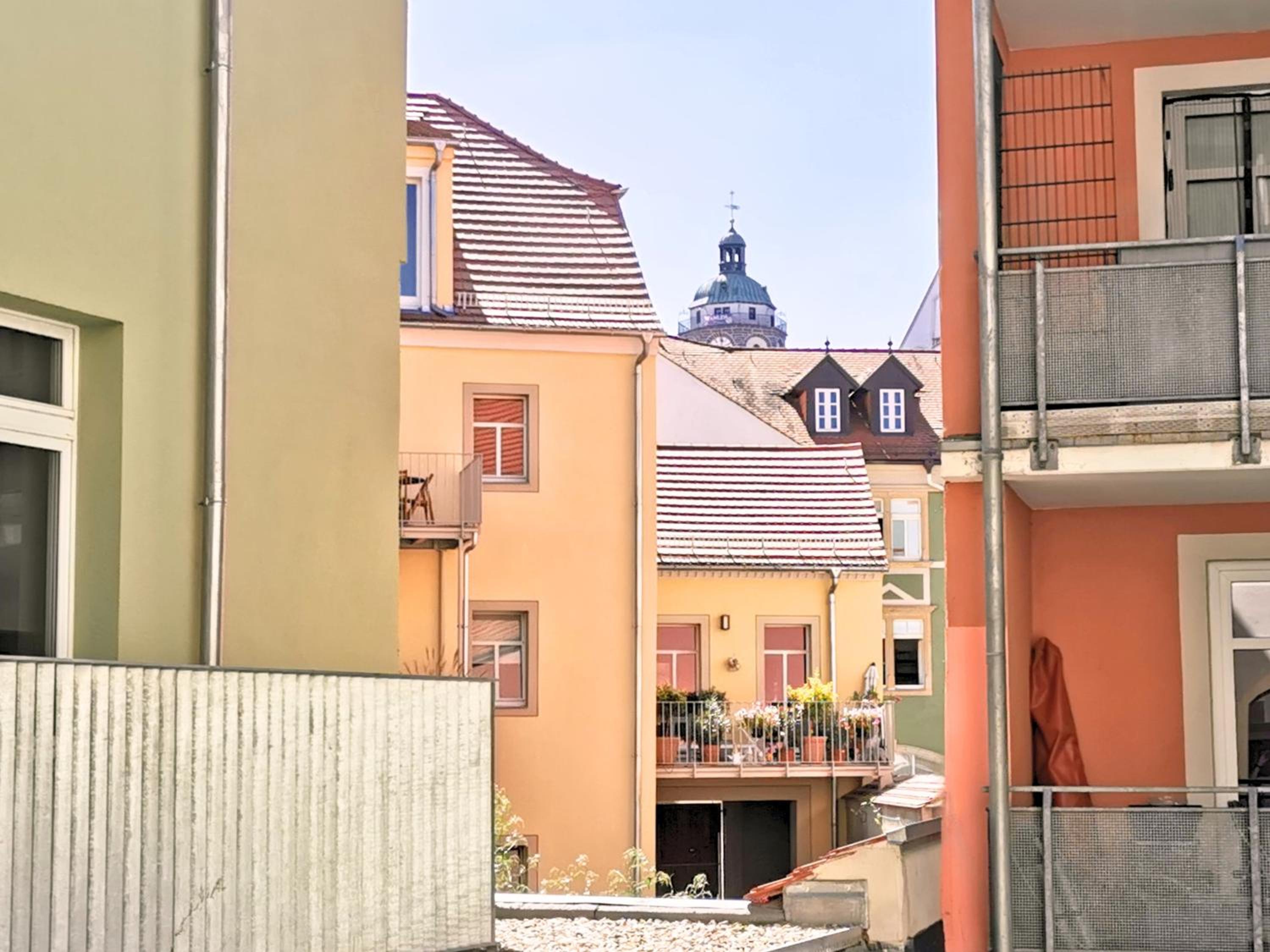 Fynbos Apartments in der historischen Altstadt, Loggia, Parkplatz