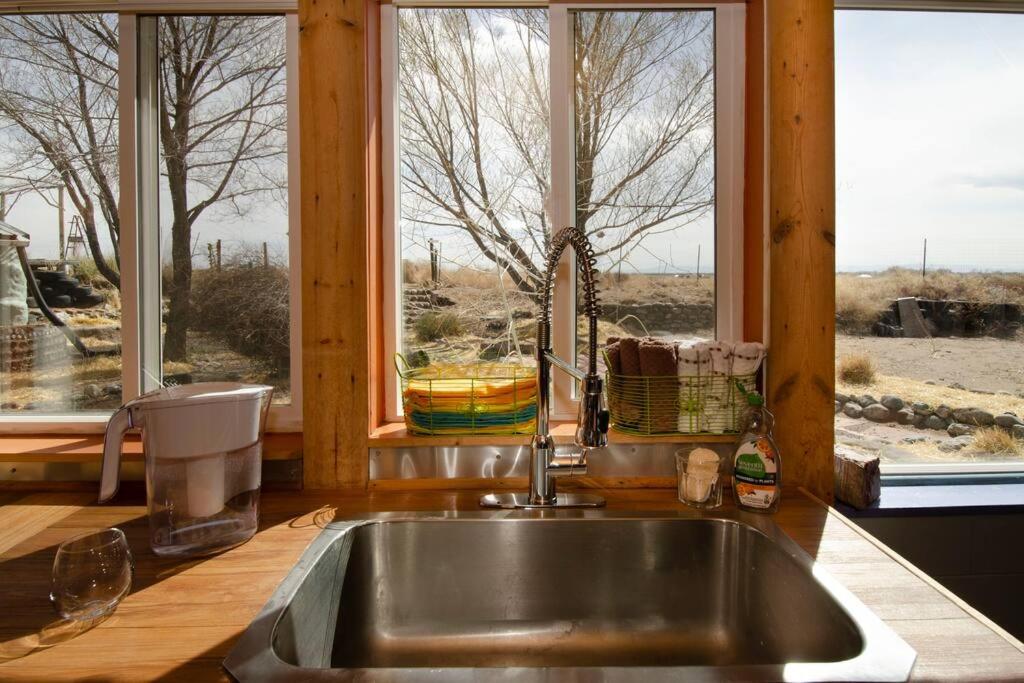 High Mountain Desert Earthship with Stunning Views