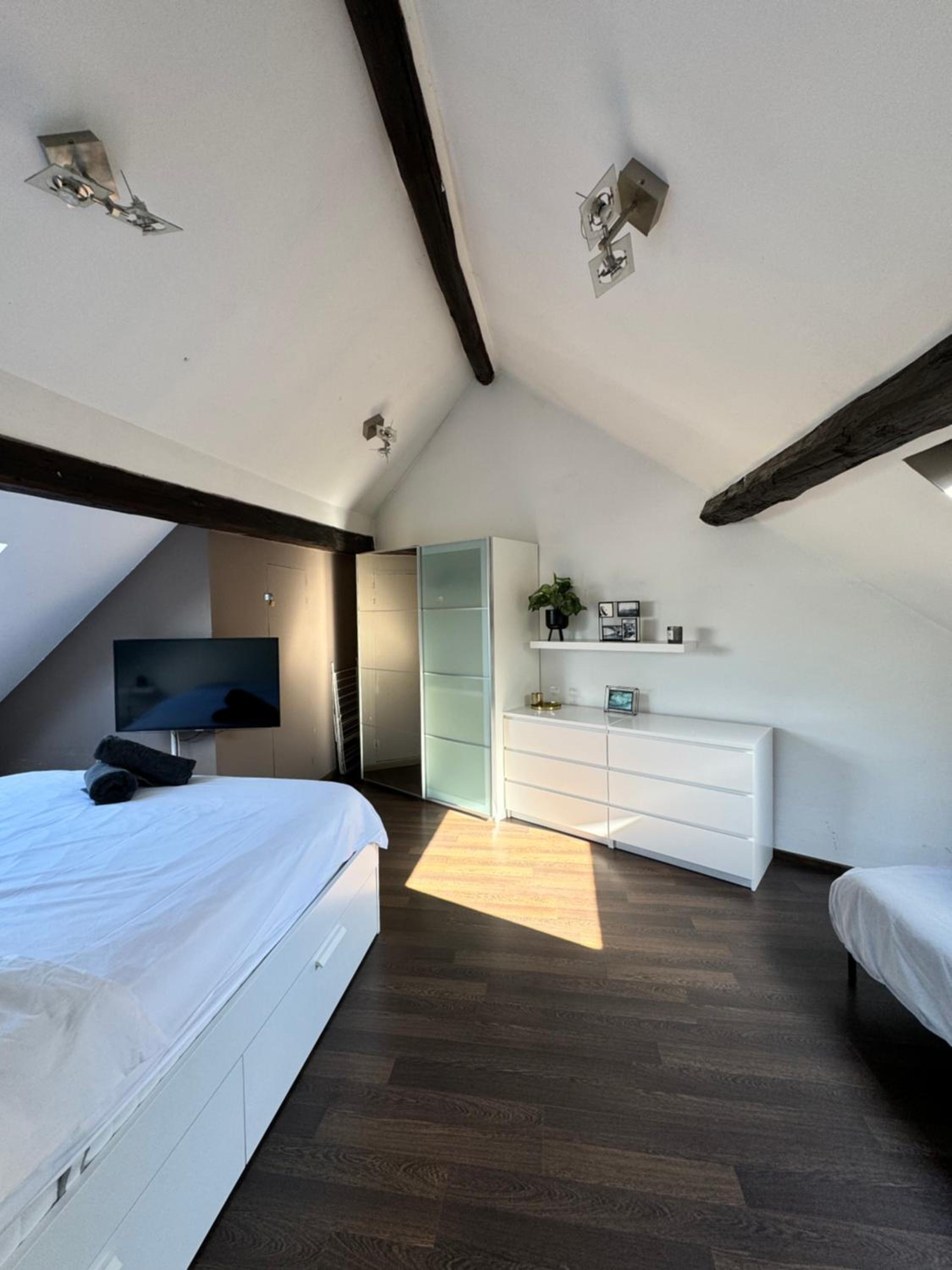 Lovely loft for romantic getaway or family trip