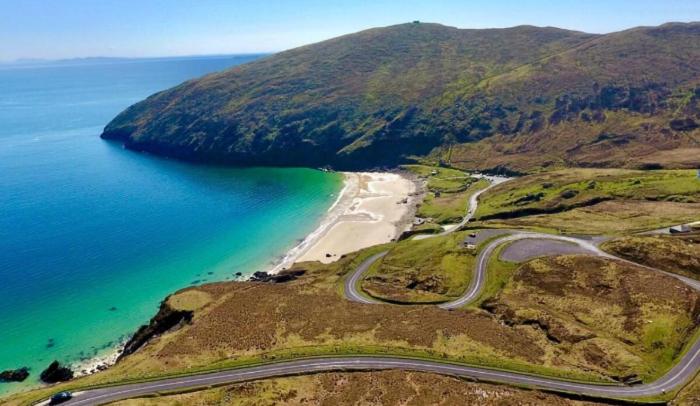 Shore Road, Achill Island view 2