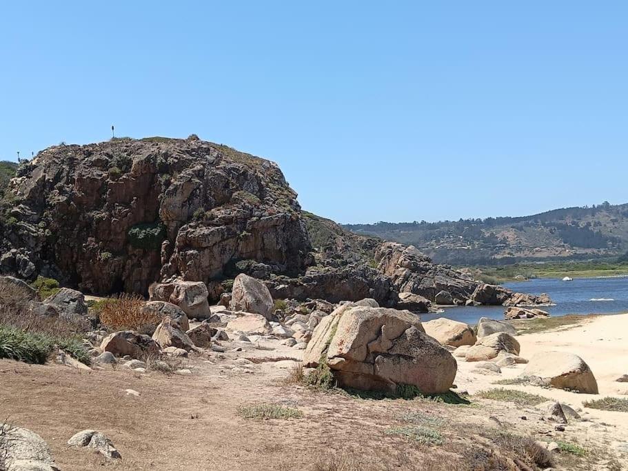 Acogedora casita a 5' de la playa en Tunquén