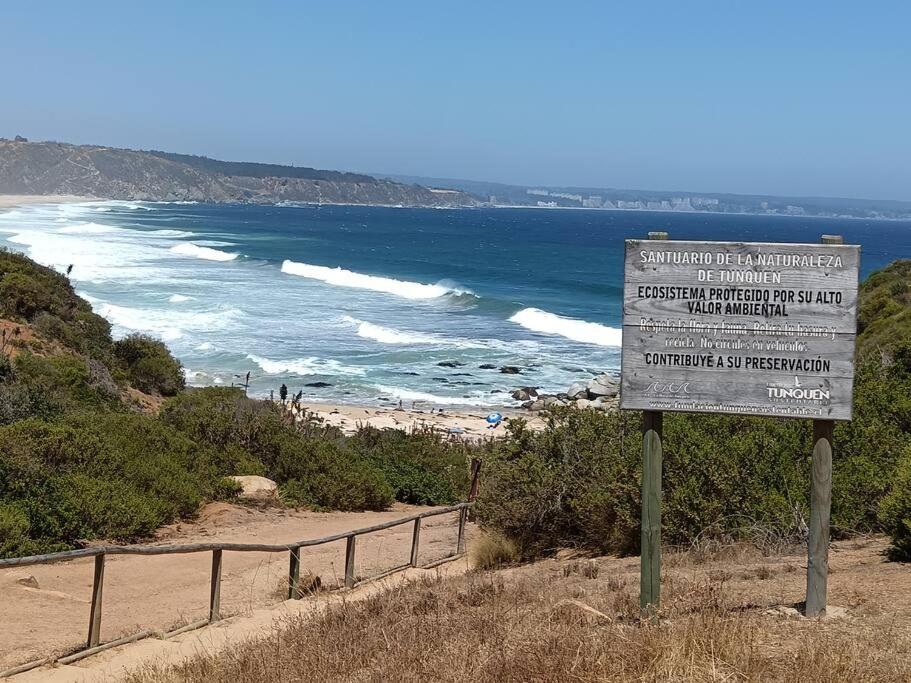 Acogedora casita a 5' de la playa en Tunquén