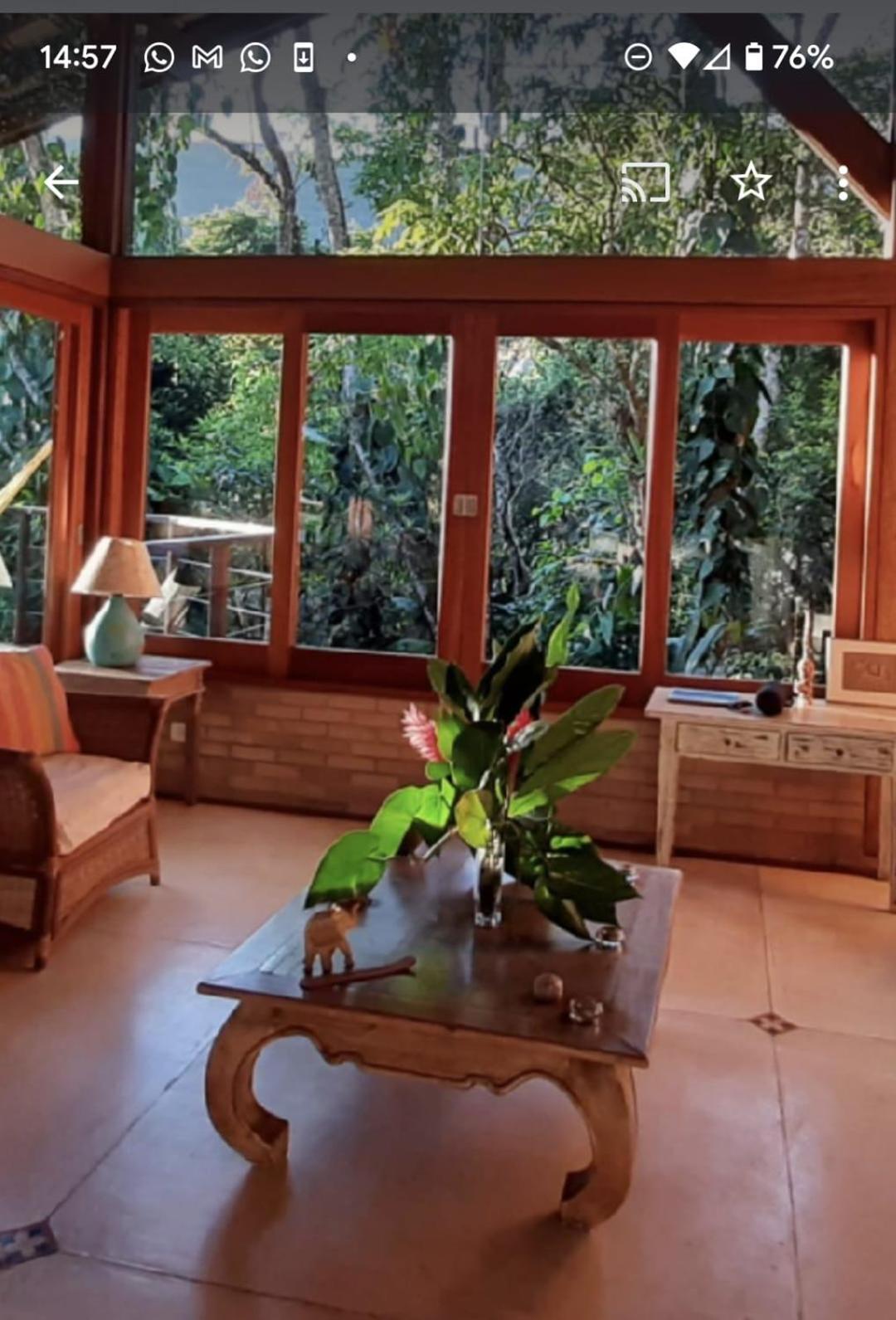 Casa entre o mar e mata Atlântica, praia Vermelha do Sul