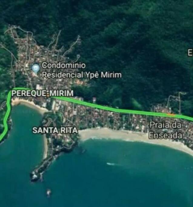 Ap 350 a pé praia Perequê Mirim, Santa Rita, Enseada, a 5 minutos de carro Lamberto, Lázaro e Domingas Dias