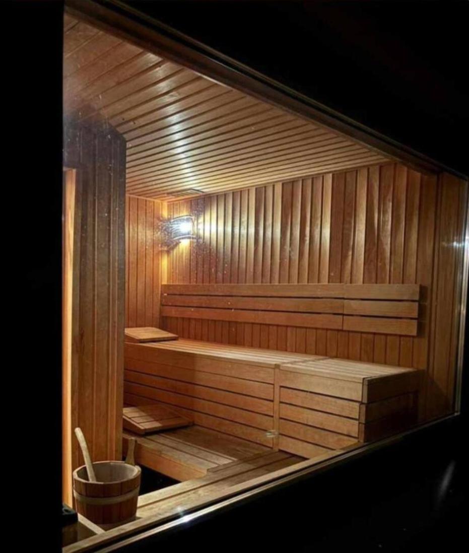 Wiselka Holiday House-1,2km to the beach; 5 bedrooms, 3 bahrooms; fire place. Private sauna! view 4