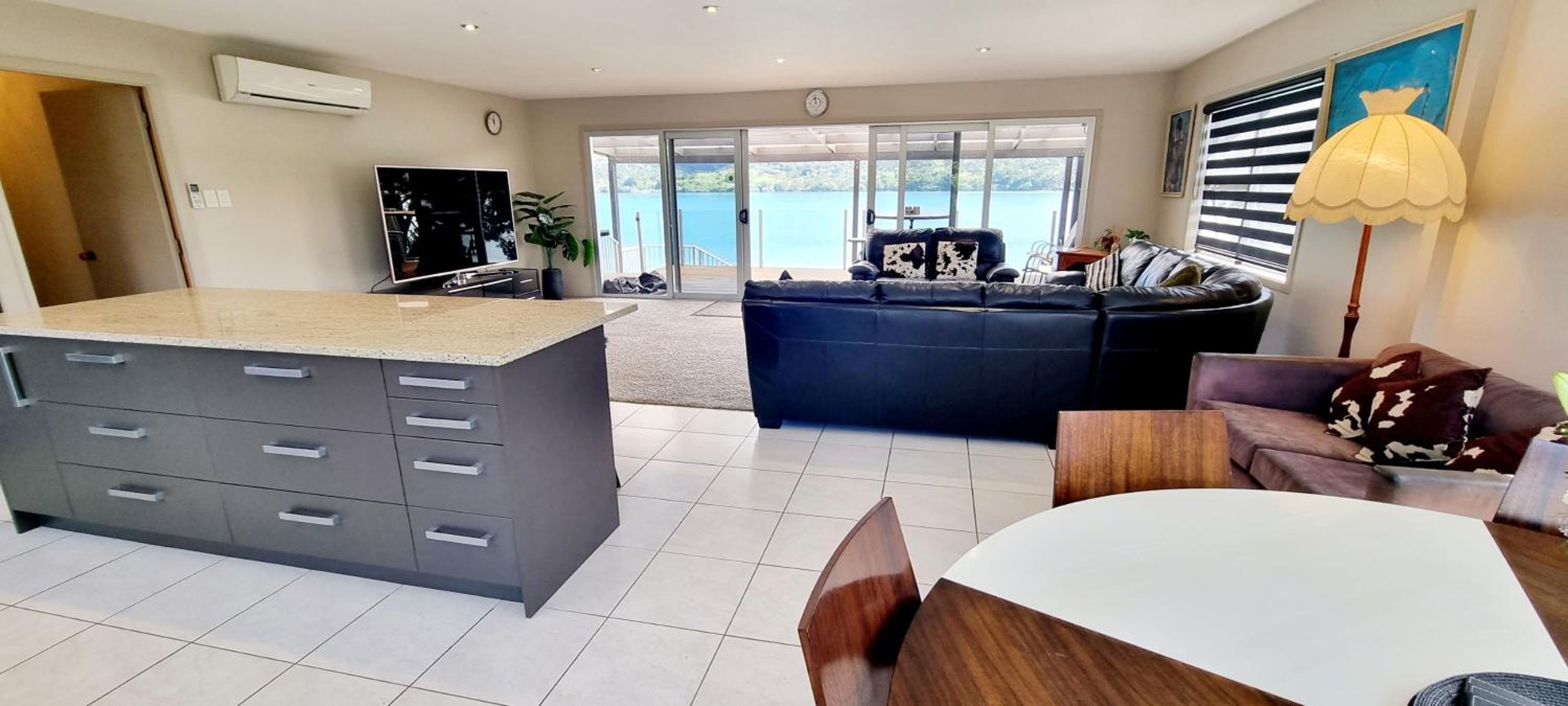 Waterfront Location holiday accommodation view 3