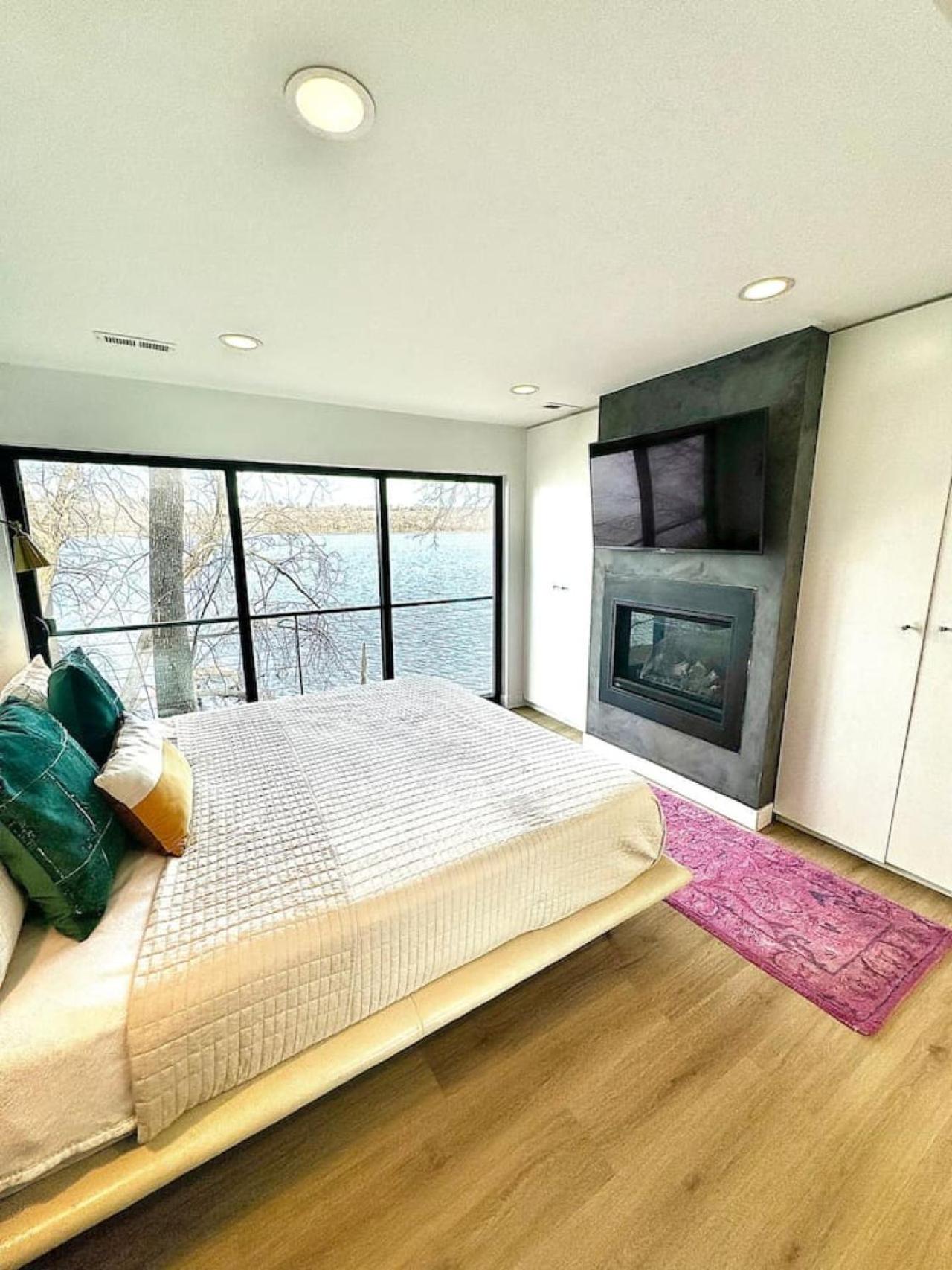 Modern Home with private beach on St. Croix River view 3
