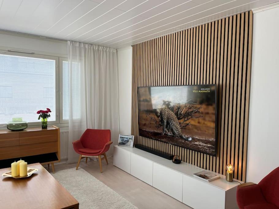 Villa Rimppari täydellinen porukalle 9 hlö puusauna nuotiopaikka ja parkki view 3