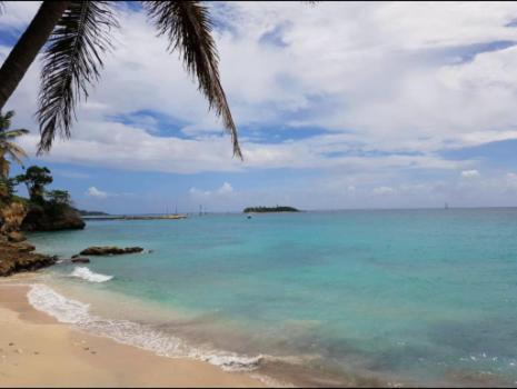 Beau studio lumineux vue mer accès plage et piscine