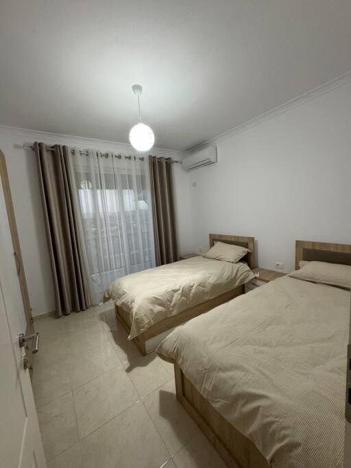 Modern apartment overlooking the city of Tirana