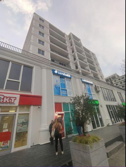 Modern apartment overlooking the city of Tirana