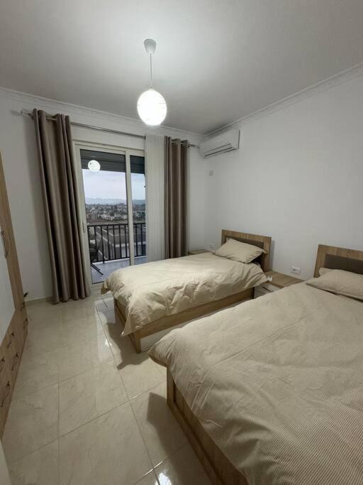 Modern apartment overlooking the city of Tirana