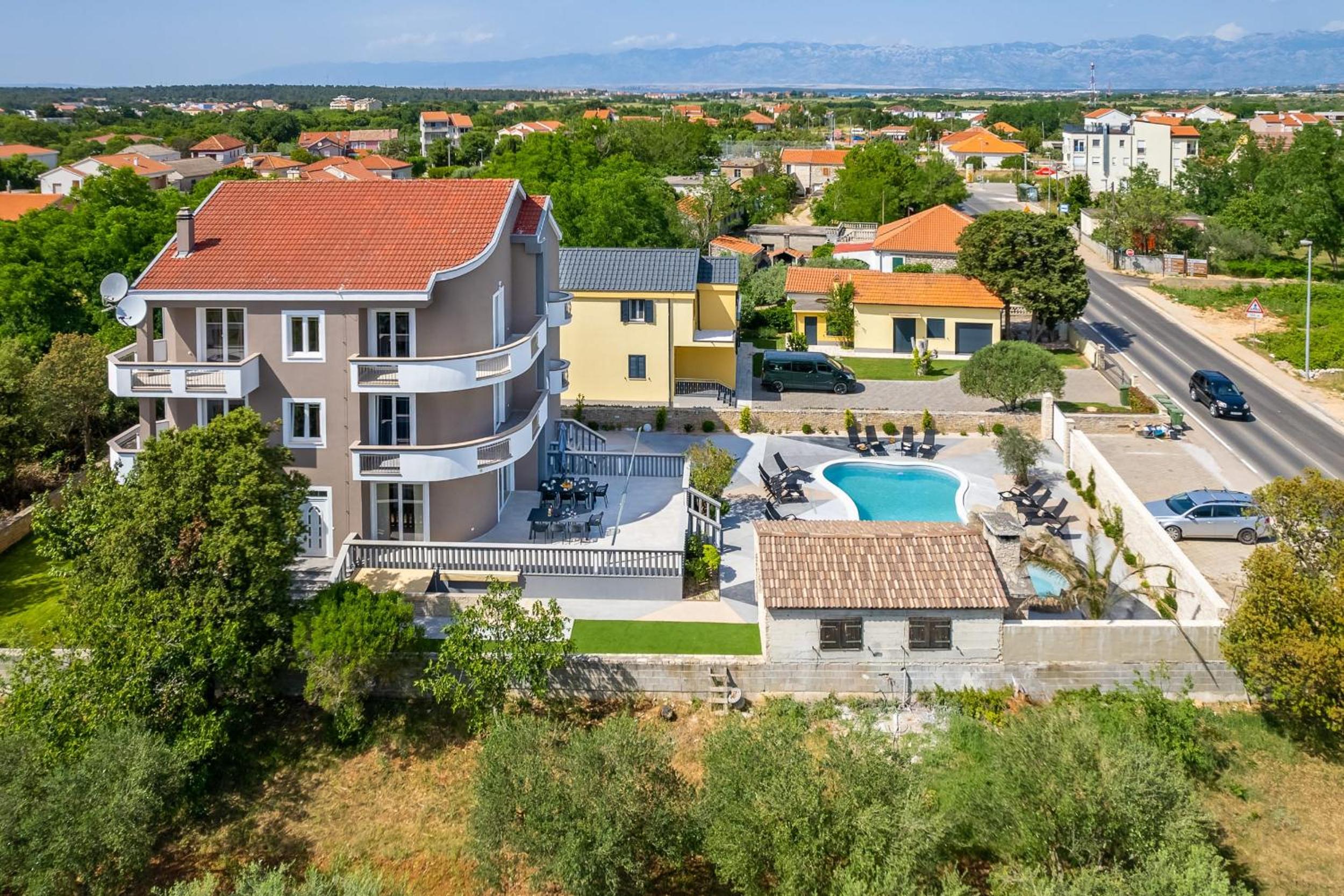 Villa Lea ZadarVillas view 2