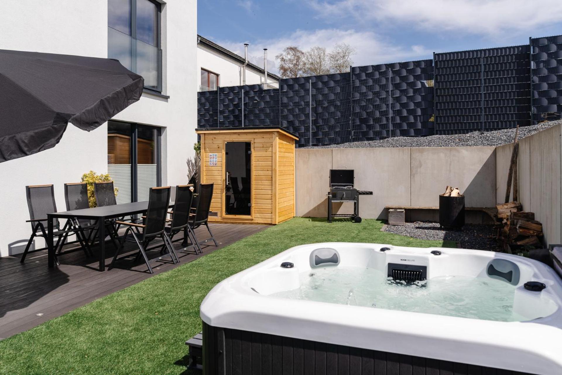 Rabbit-Hole in Bütgenbach mit Whirlpool und Sauna
