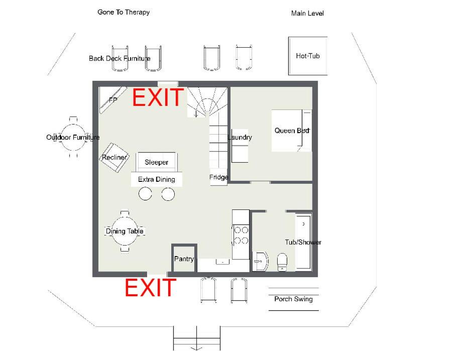 Gone To Therapy, Game Room, FREE Attraction tickets for each paid day, Hot Tub, WIFI, view 4