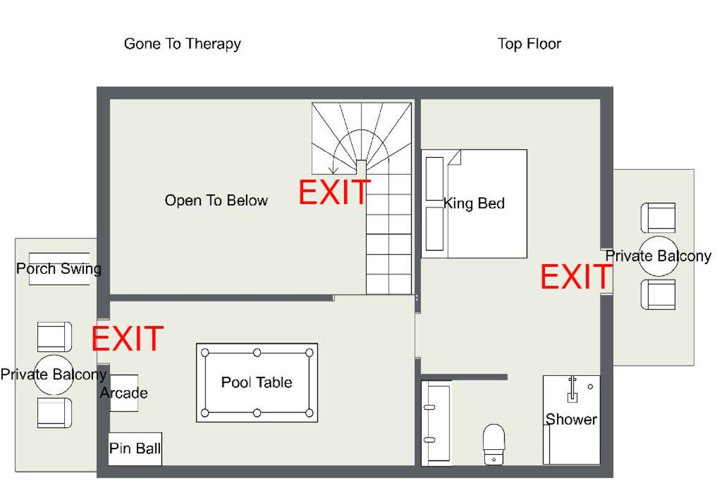 Gone To Therapy, Game Room, FREE Attraction tickets for each paid day, Hot Tub, WIFI, view 5