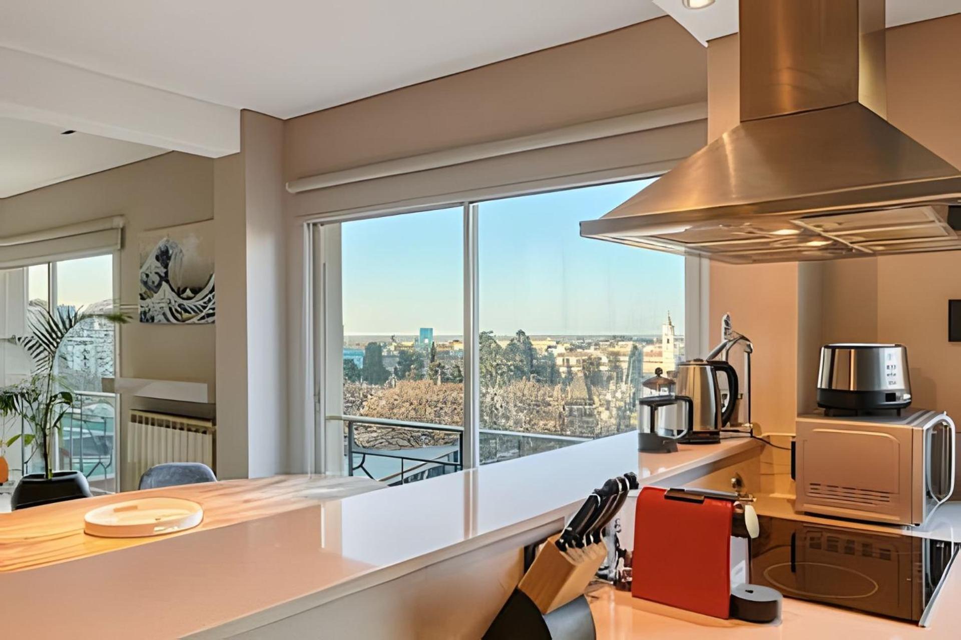 Terraza Privada con Jacuzzi y Parrilla en Recoleta