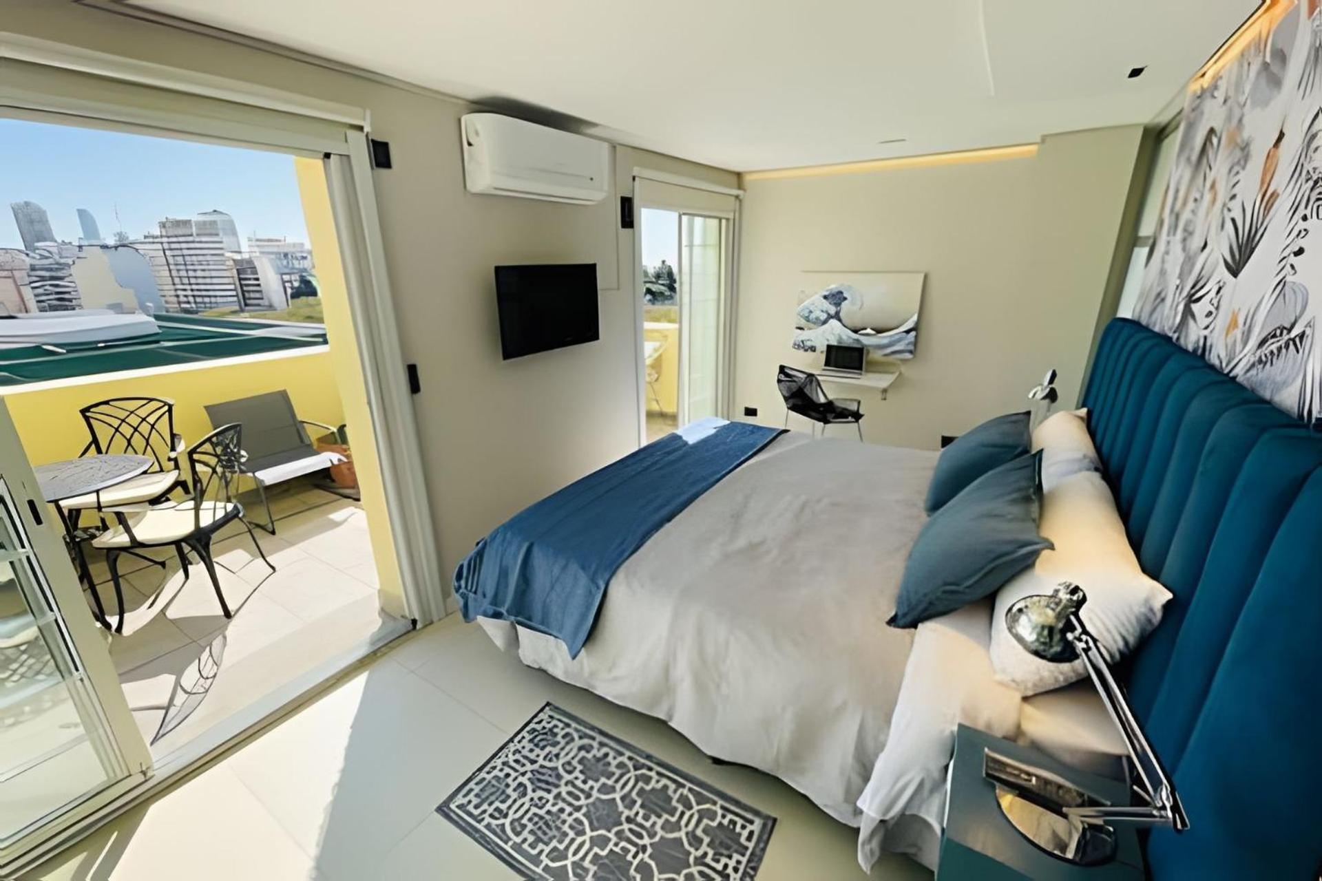 Terraza Privada con Jacuzzi y Parrilla en Recoleta