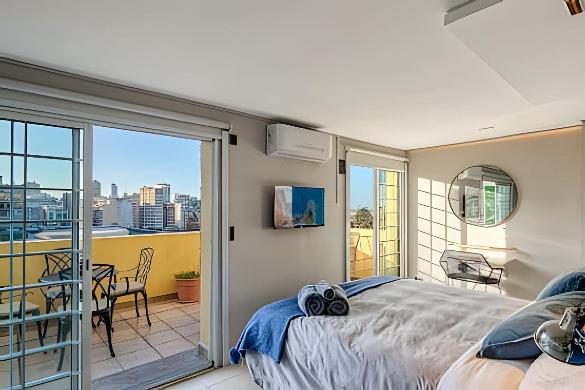 Terraza Privada con Jacuzzi y Parrilla en Recoleta