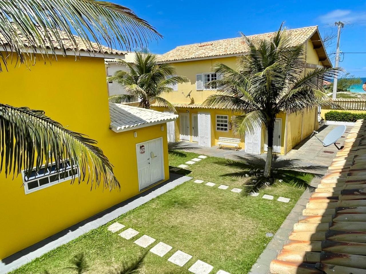 Casa Duplex Praia Das Dunas - Pé na Areia - Alto Padrão - Ar Condicionado