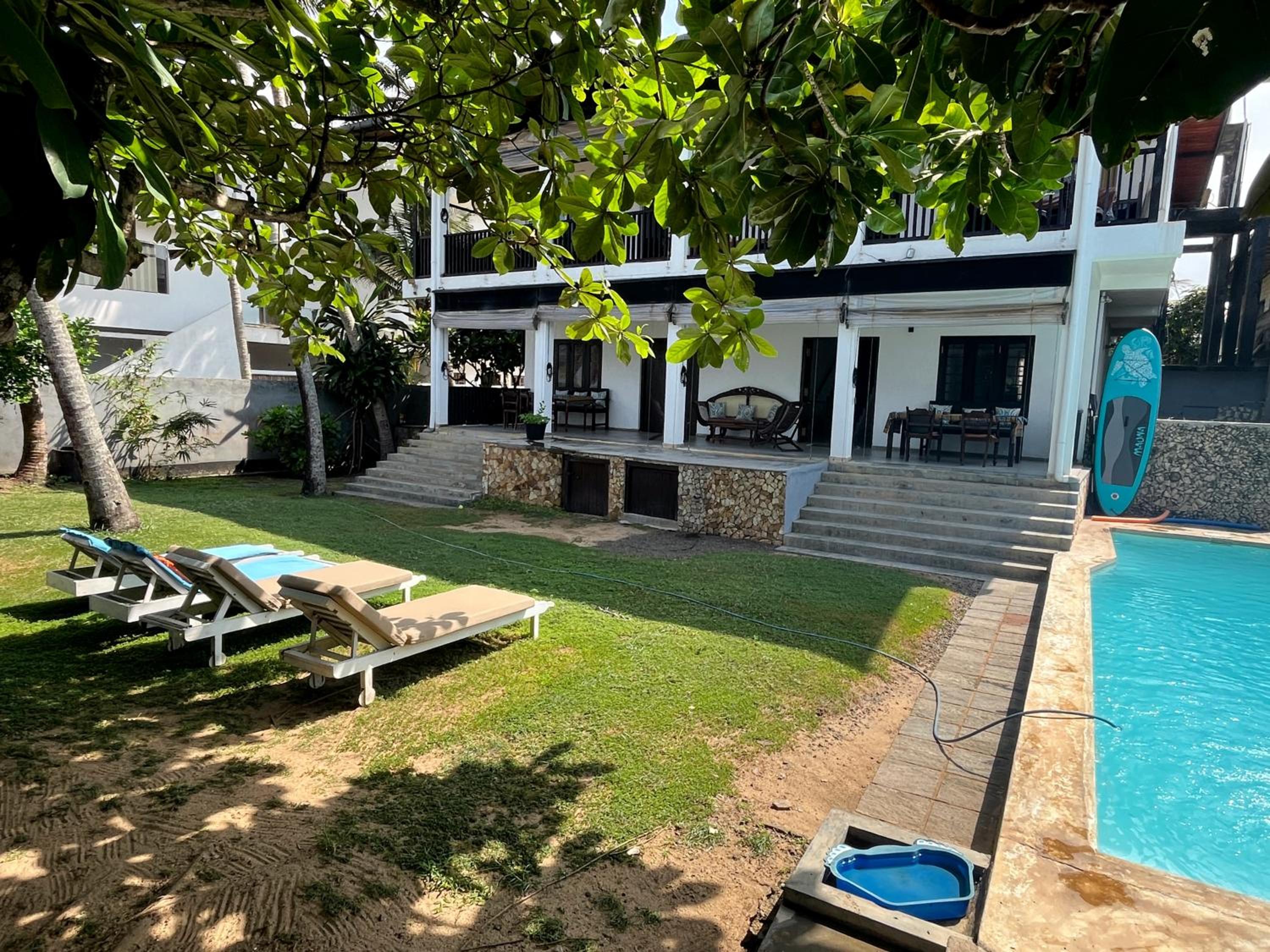 Strandvilla Kandu Haus Yang bei Hikka