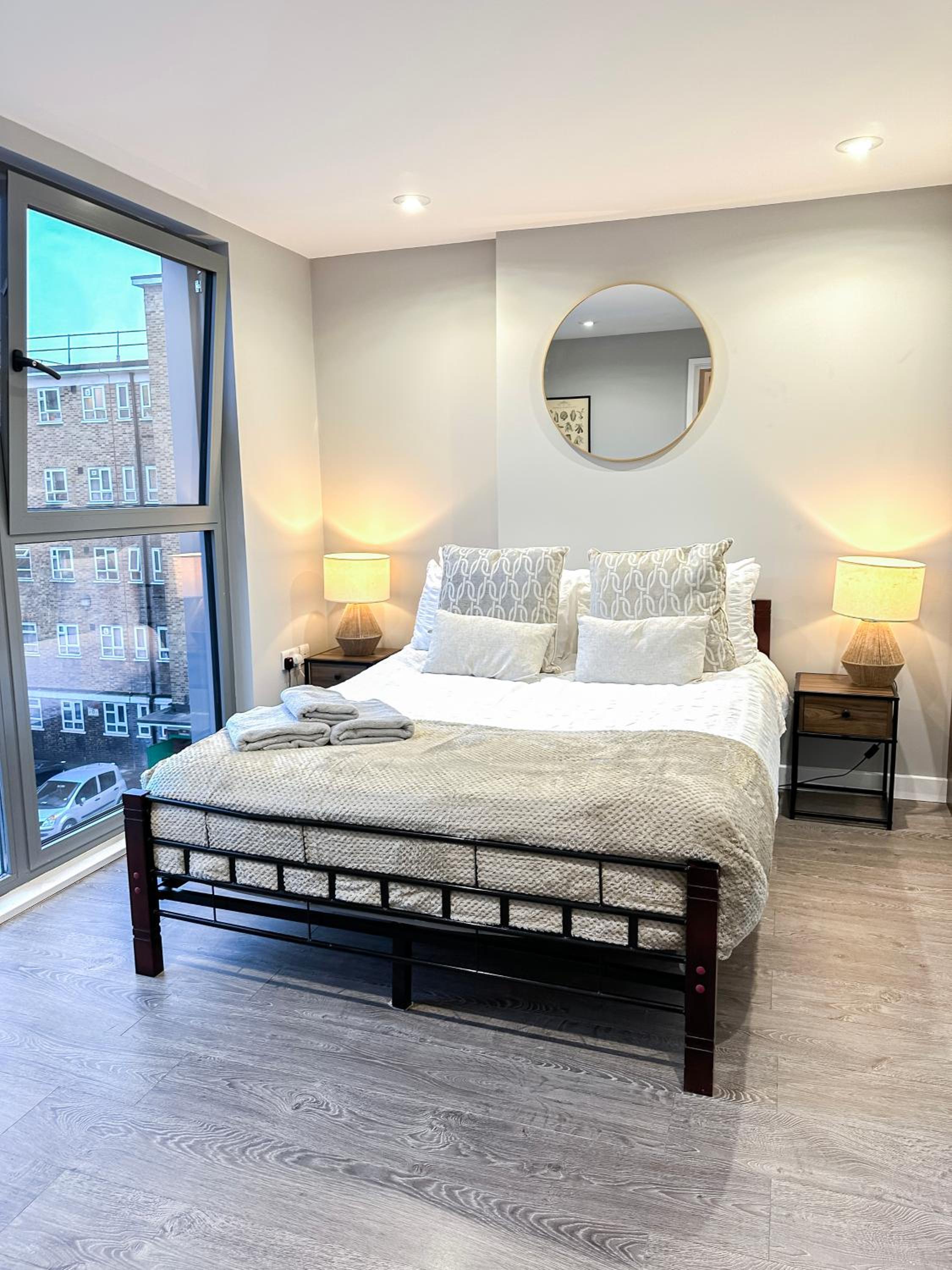 Contemporary Apartments with Private Balconies in Hoxton near Shoreditch, Old Street, Islington by NourNest Apartments