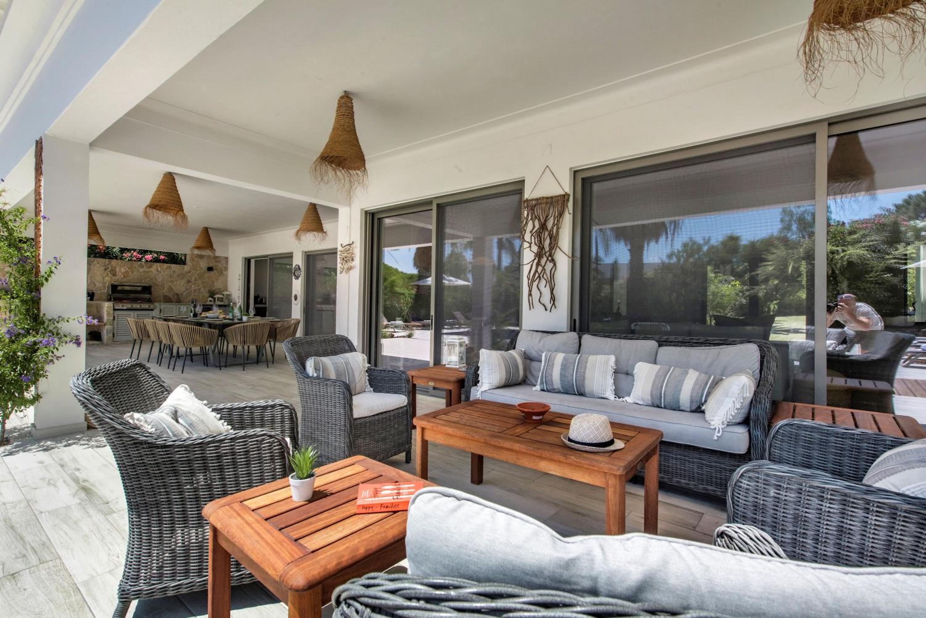 Almancil Vacations - Dazzling Almancil Villa  Villa Magorian  4 Bedrooms  Spacious Furnished Sun Terrace  Private Outdoor Pool  BBQ Facilities  Shaded Outdoor Dining Area  Private Garden  Quinta Do Lago - Property Image 4