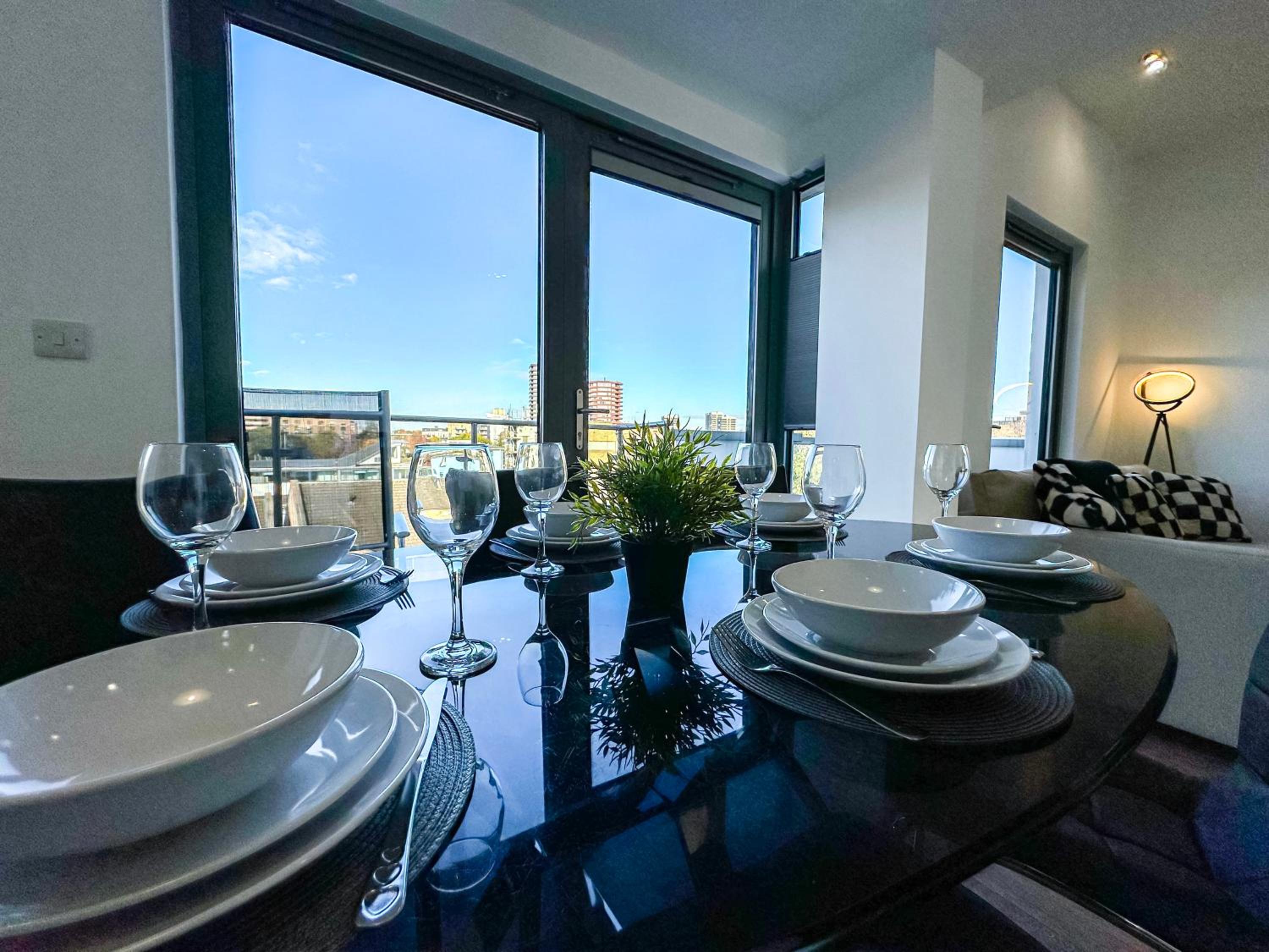 Contemporary Apartments with Private Balconies in Hoxton near Shoreditch, Old Street, Islington by NourNest Apartments