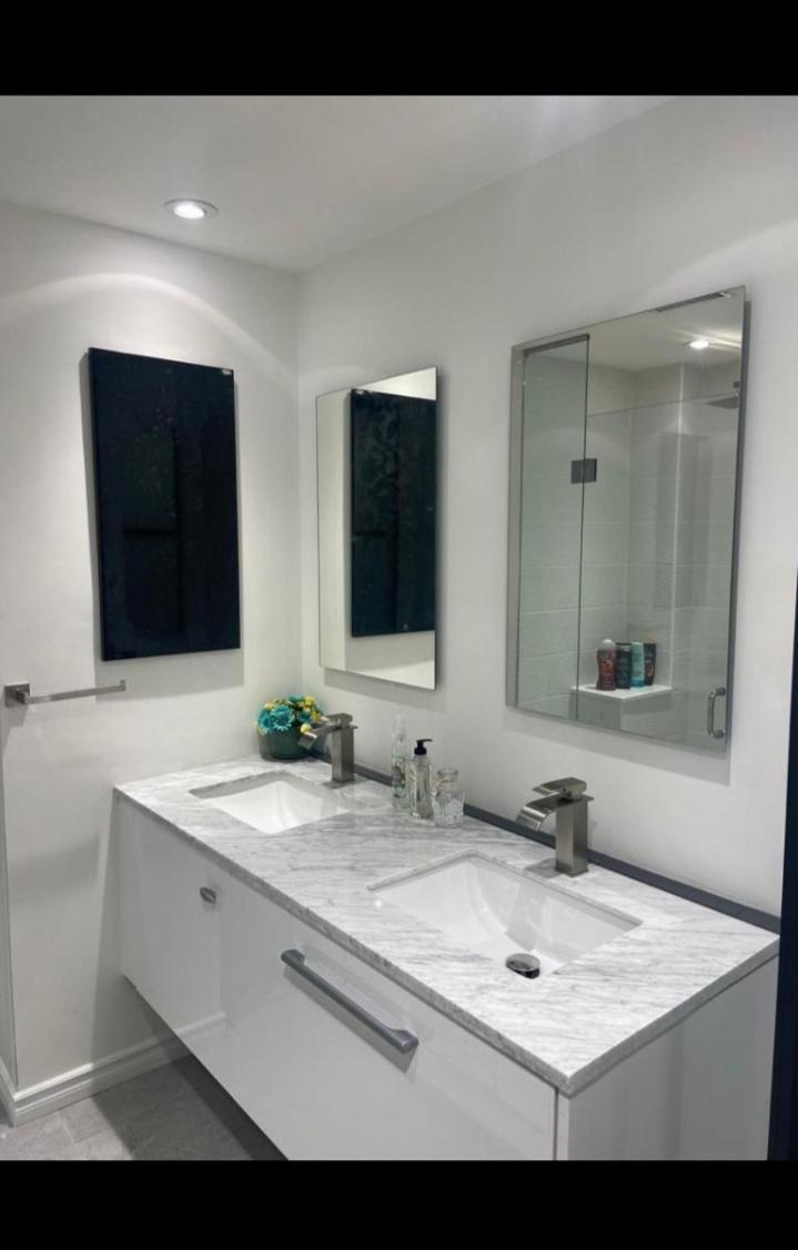 New modern basement in Milton