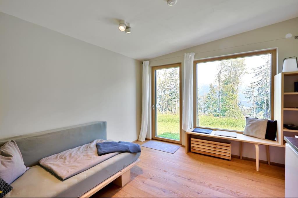 Studio mit Ausblick, ihr Rückzugsort in den Bergen