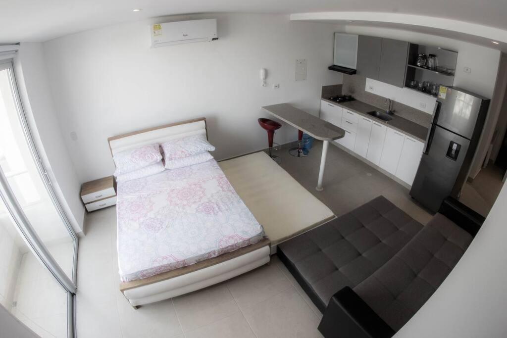 Apartaestudio Perfecto, RODADERO Gaira WIFI 100