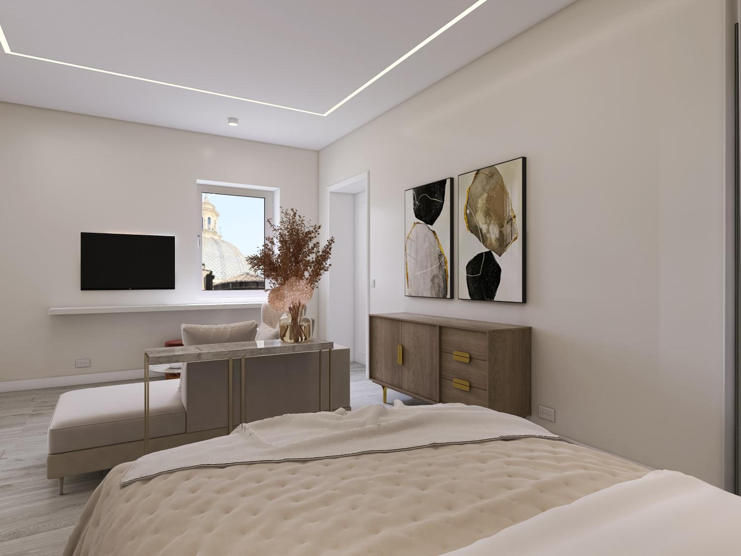 hotel room