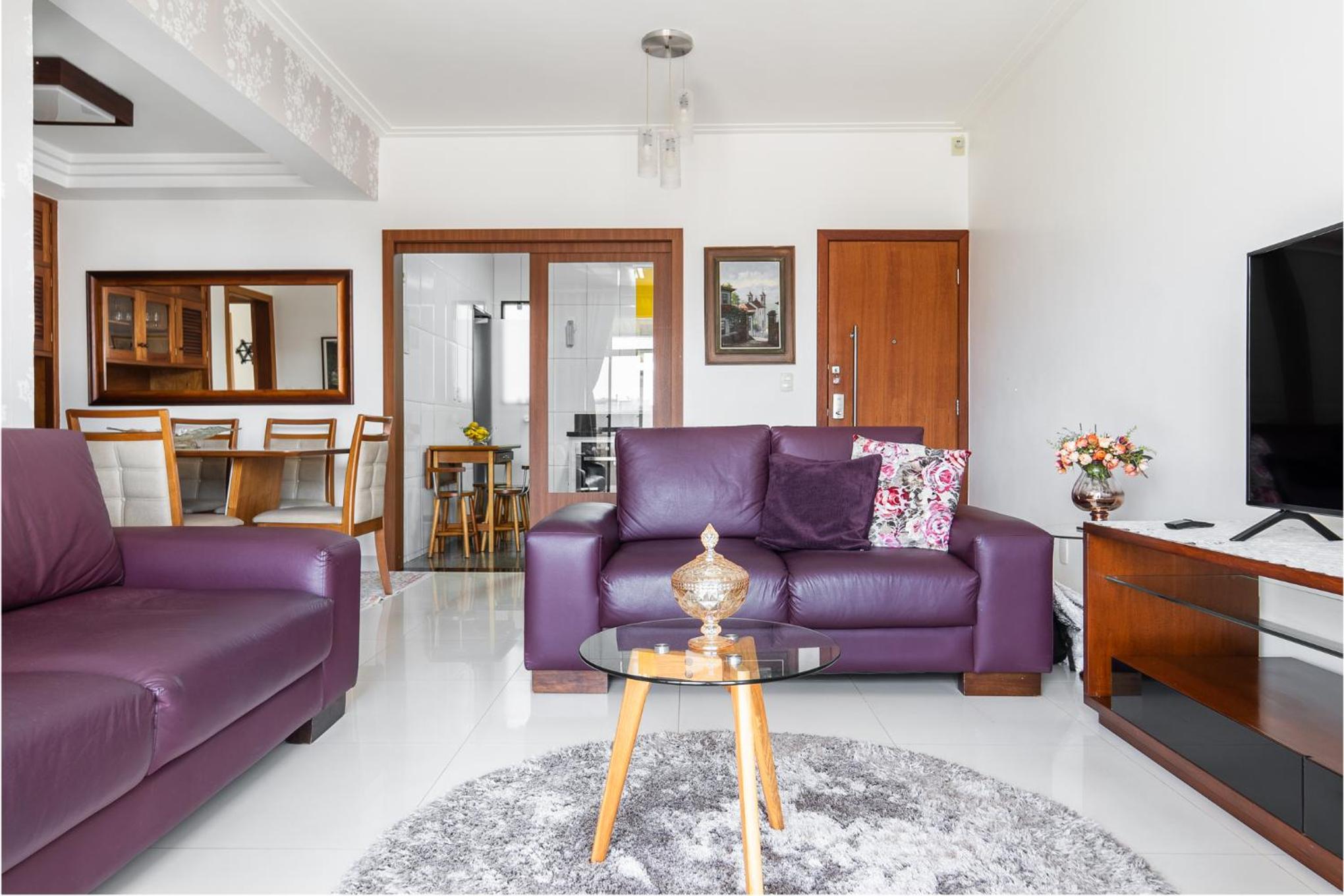 3Qts a 200m da PRAIA DO FORTE com GARAGEM, Varandas e Wi-fi