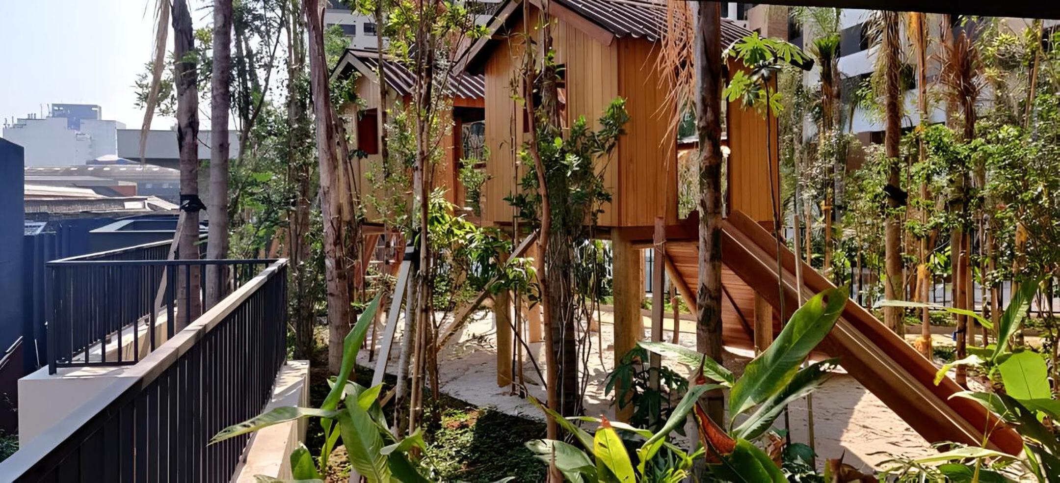 Resort, Piscina e Natureza em SP