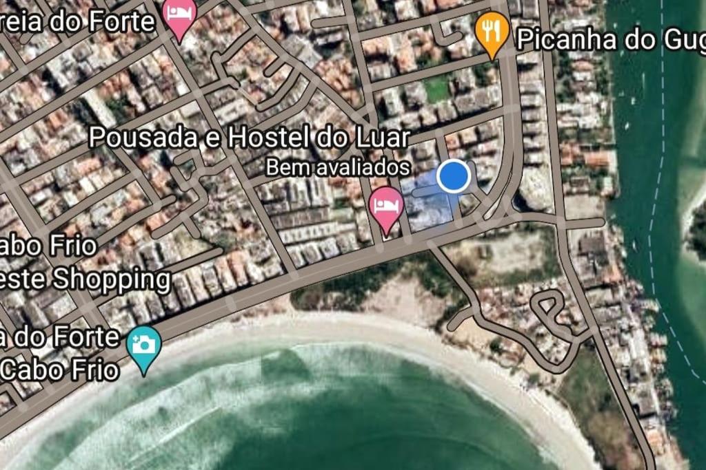 Apartamento Praia do Forte Cabo Frio até 8 pessoas