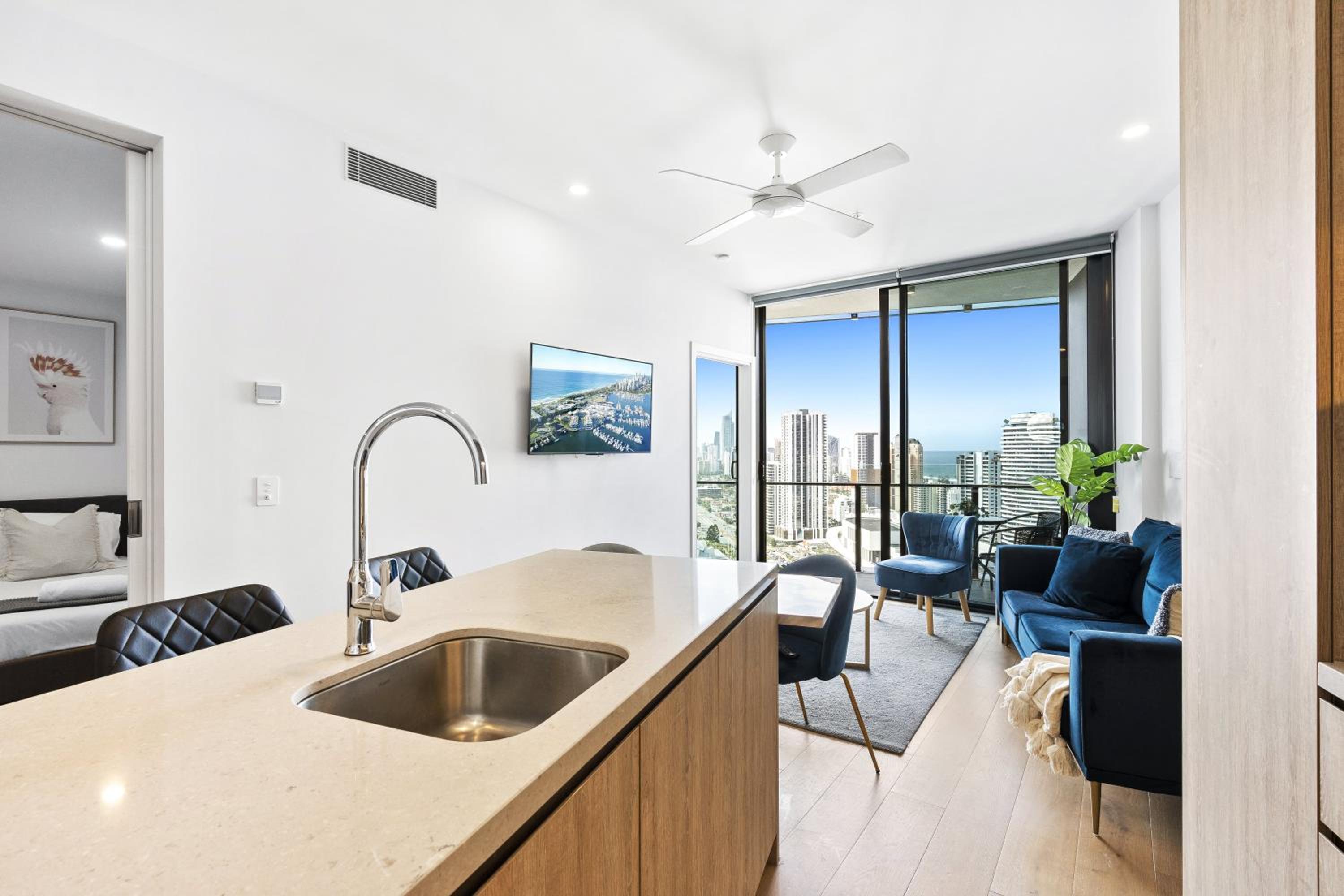 2 Bedroom 1 Bathroom Private Apartments at Casino - PAID PARKING ONLY