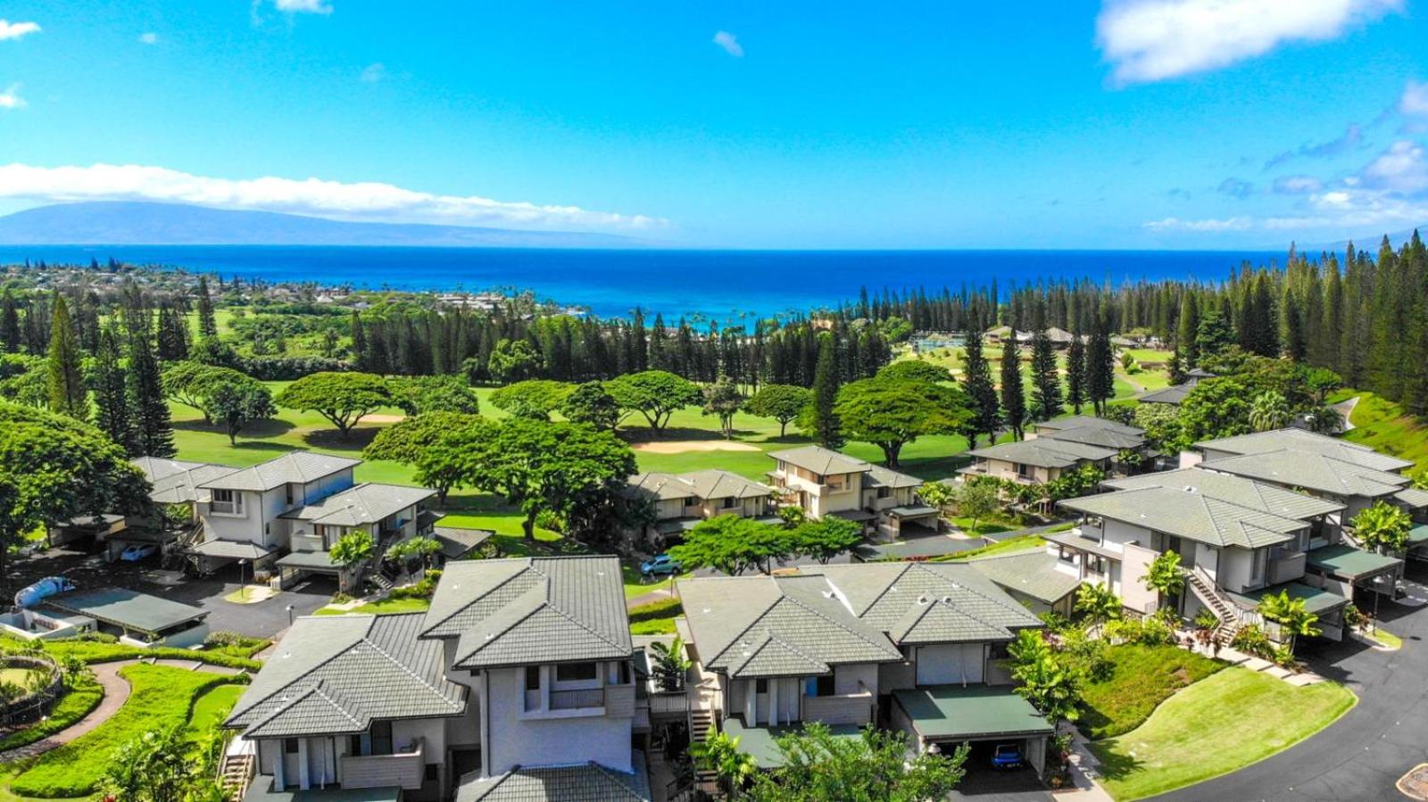 KBM Resorts: Kapalua Golf Villa KGV-19T1 Remodeled with Ocean Views Includes Rental Car