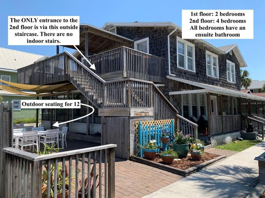 Be A Nomad - Historic 6BR Cottage Steps to Jacksonville Beach Sleeps 12 view 5