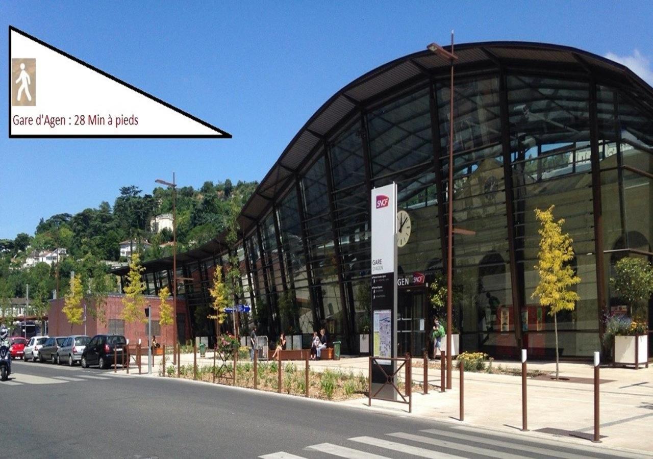 Douce Escale - Agen sud, T2, RDJ, clim réversible, proche ENAP