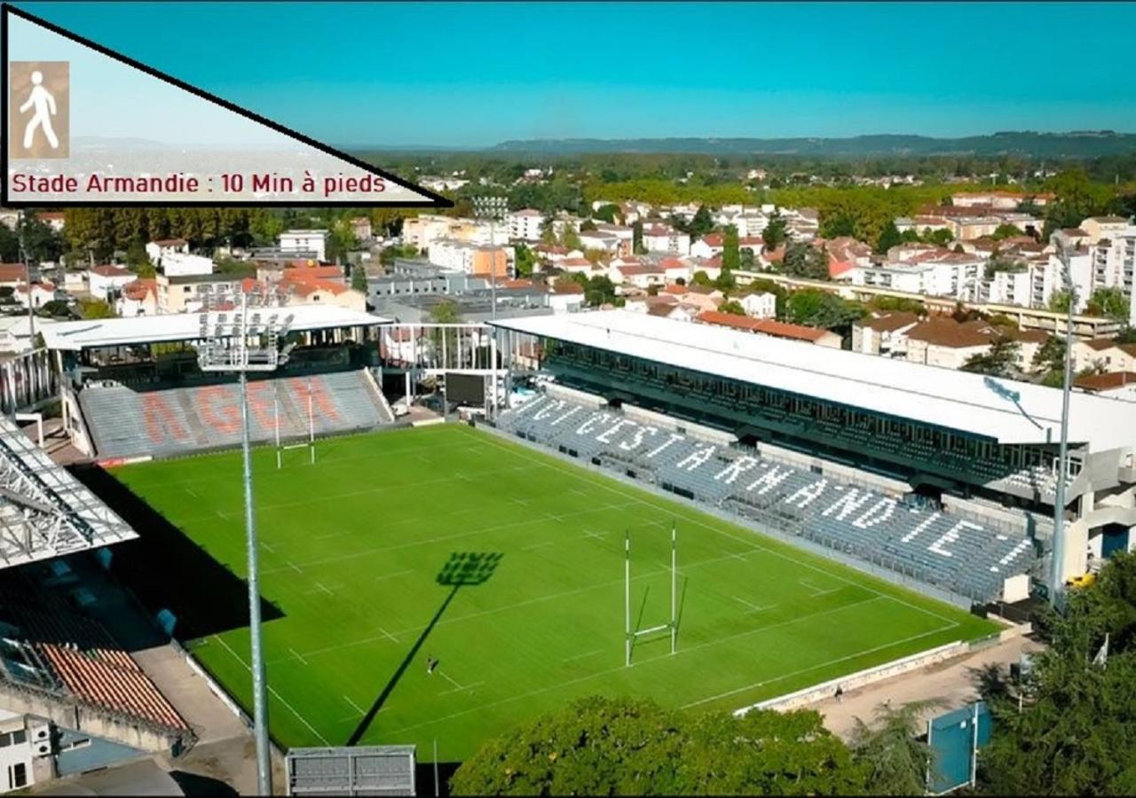 Douce Escale - Agen sud, T2, RDJ, clim réversible, proche ENAP