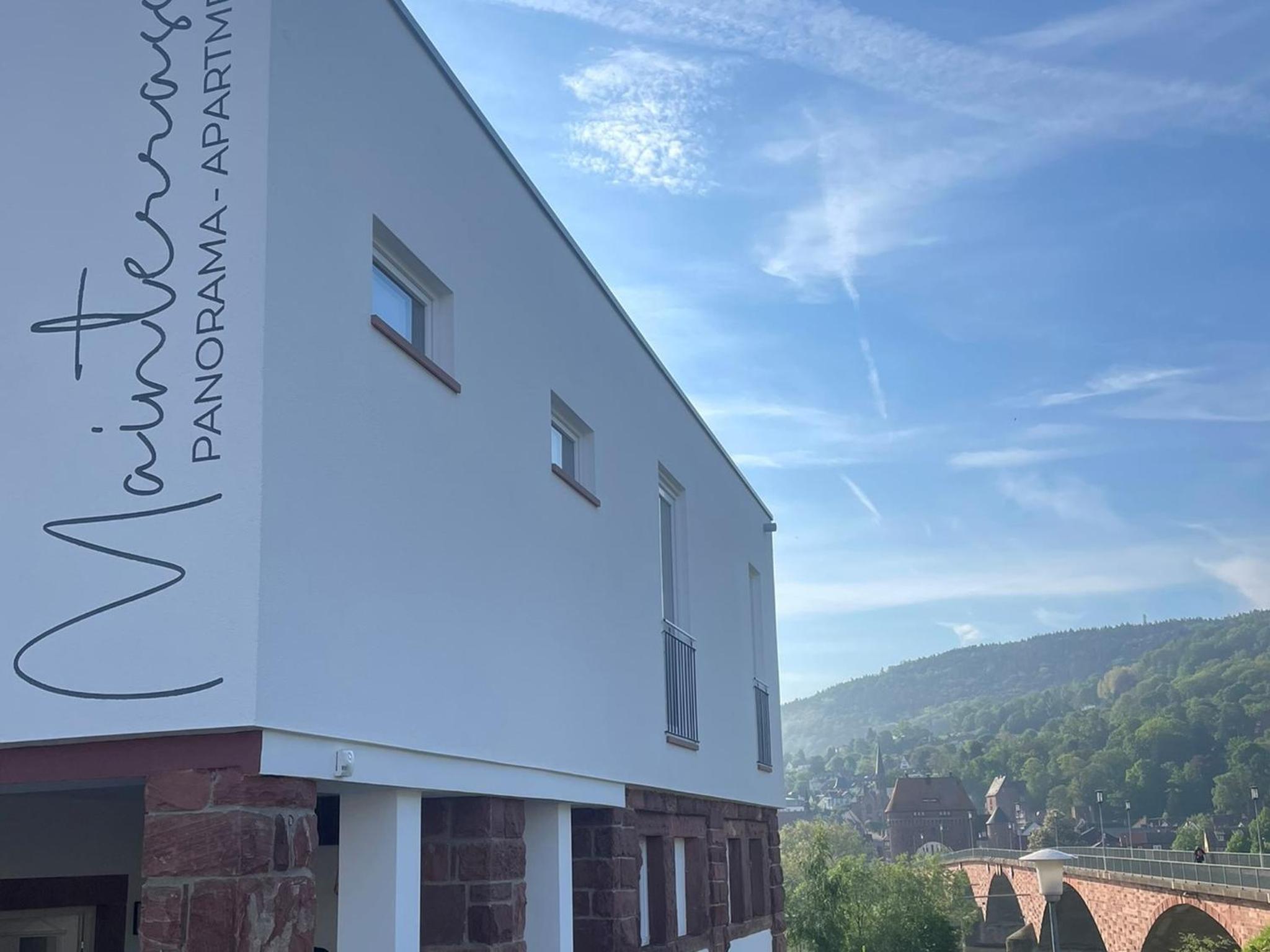 MAINTERRASSE Boardinghouse am Fluss klimatisierte Apartments mit 80qm Terrasse
