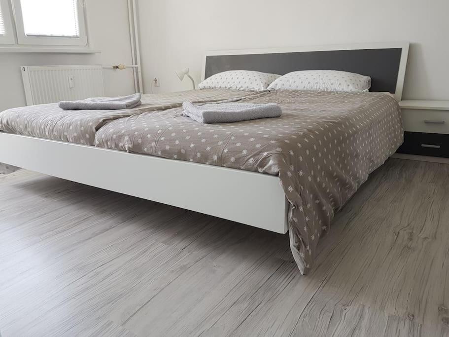 Spacious flat in wider centre of Nitra with balcony and free on-street parking
