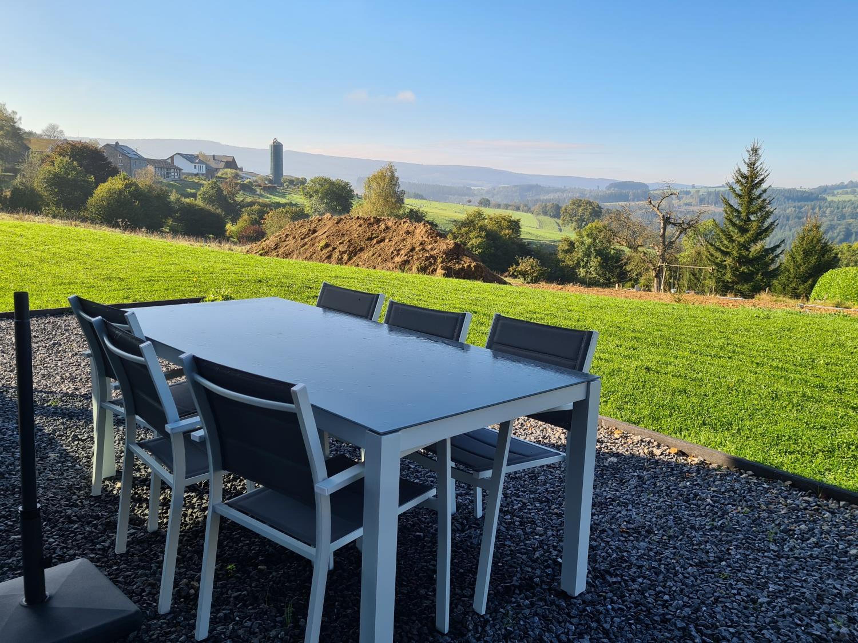 Maison neuve avec vue magnifique