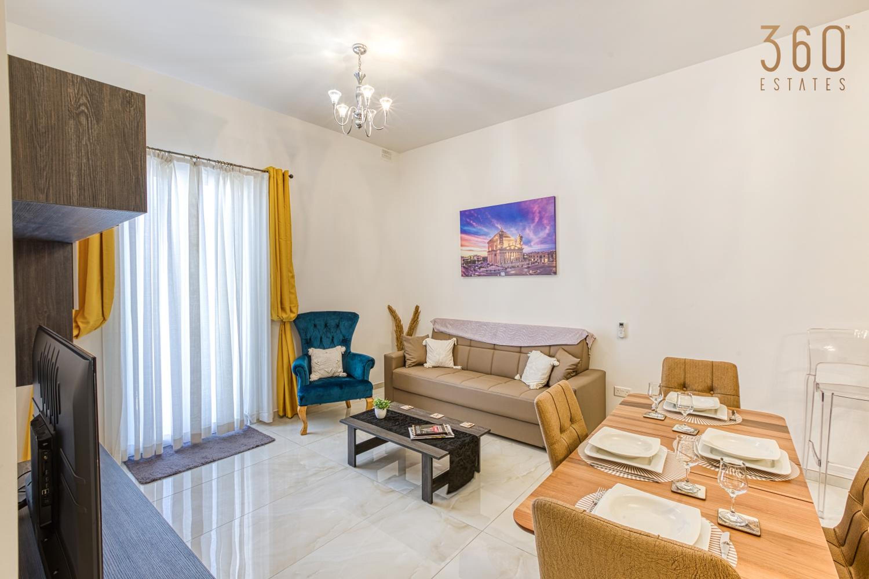Stunning 2BR Penthouse with terrace in Mosta by 360 Estates view 4